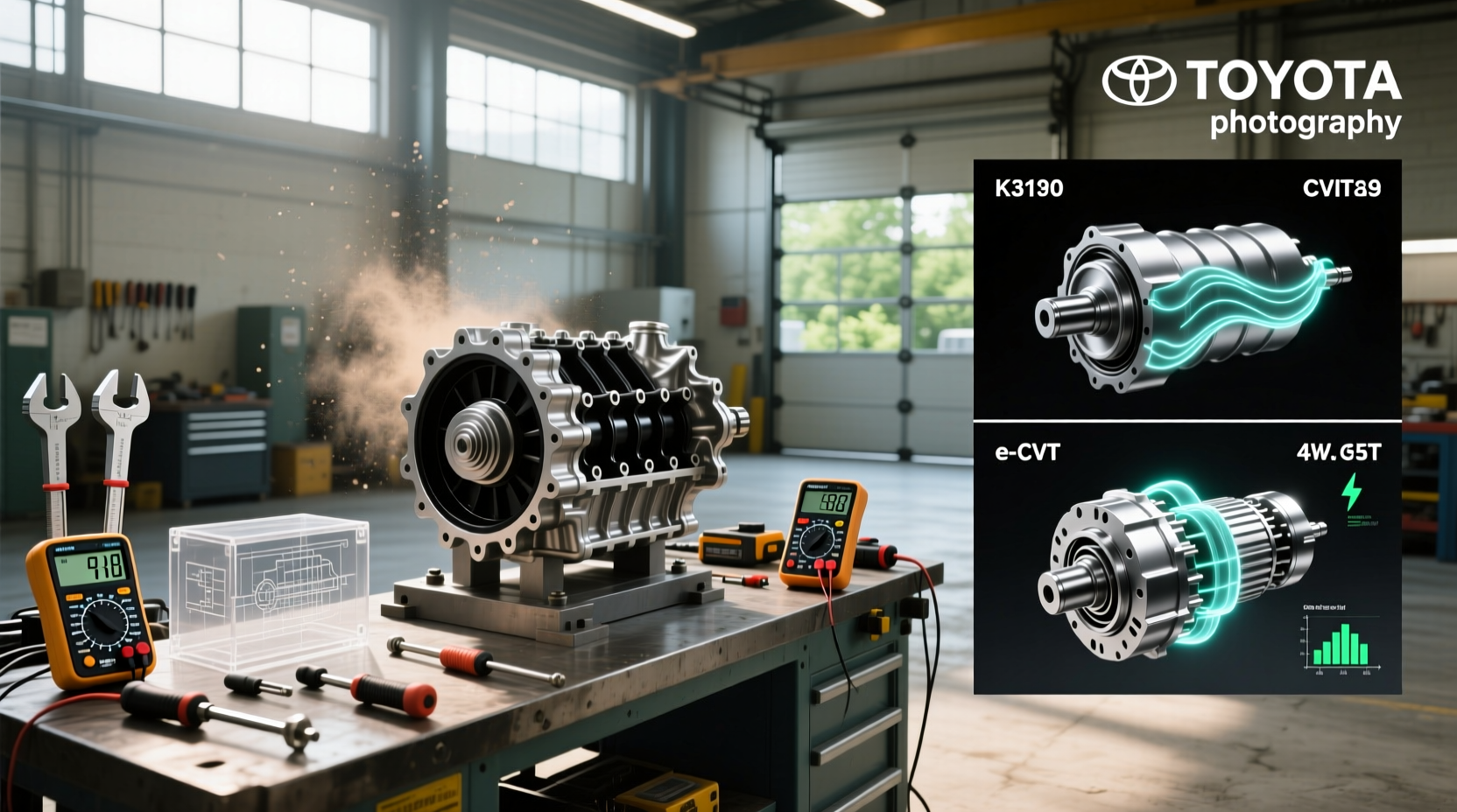 How to choose Toyota K310 transmission, Which is better CVT or eCVT?