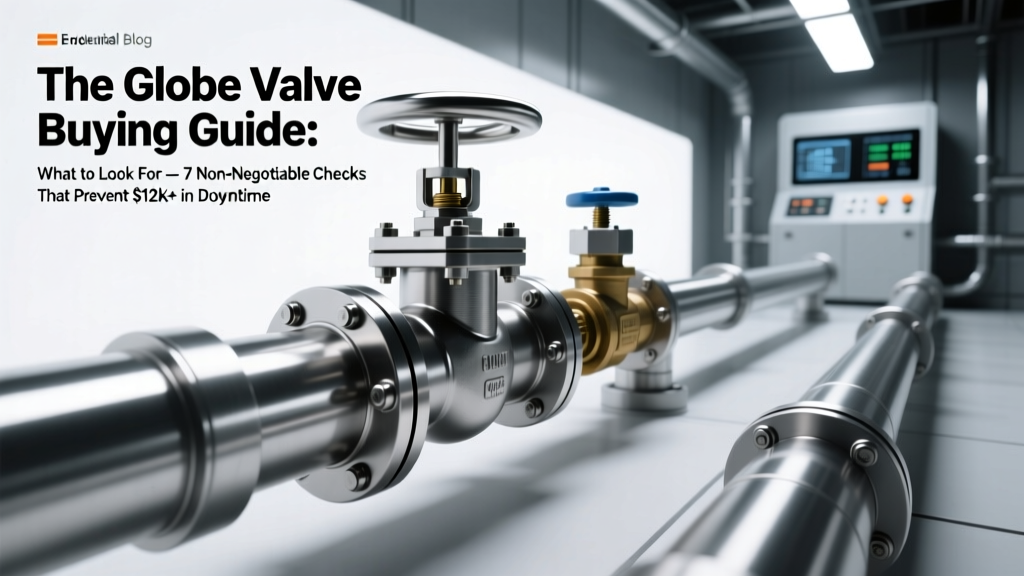 Globe Valve Buying Guide: 7 Non-Negotiable Checks