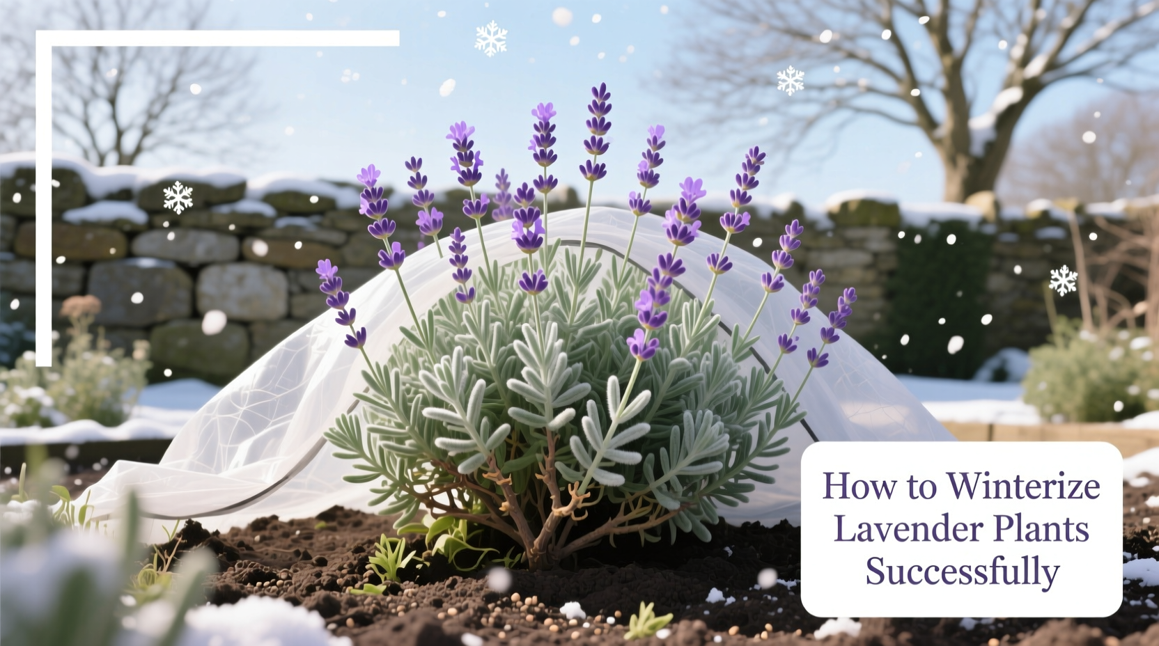 5 Steps to Winterize Lavender | TheHomeSprouts