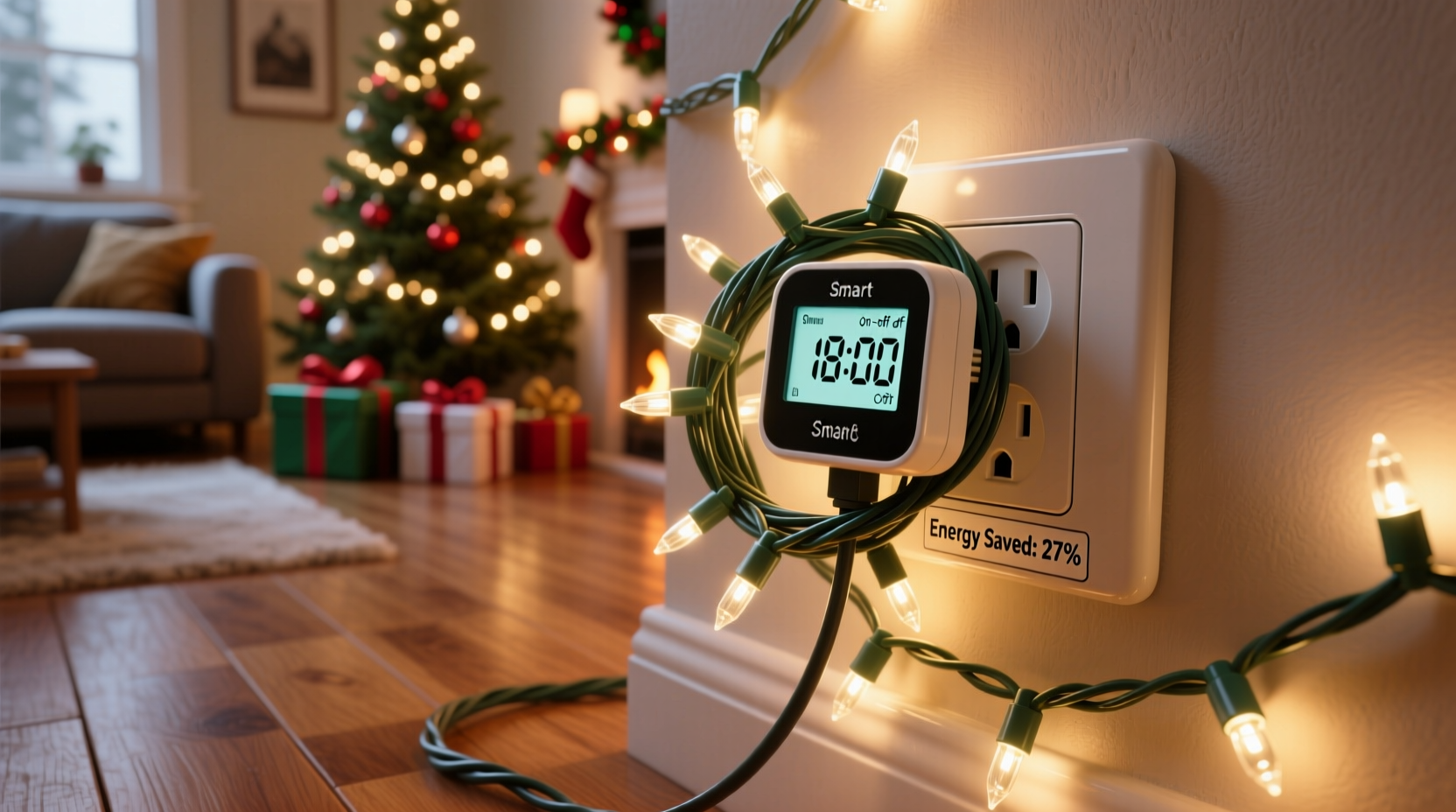 do timer outlets prevent christmas light fires and reduce bills