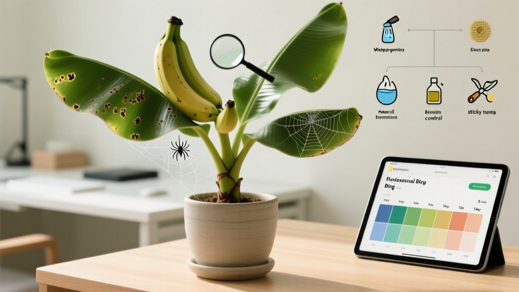 Spider Mites on Banana Plants: Indoor Watering & Eradication