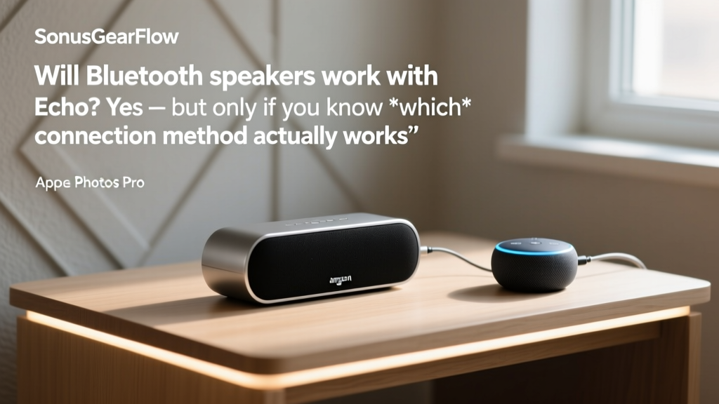 Echo Bluetooth Speakers: Full Alexa Control & Stereo Pairing