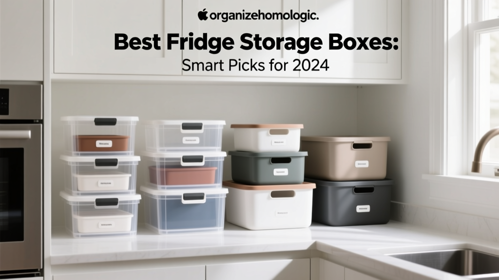 Best Fridge Storage Boxes: Smart Picks for 2024