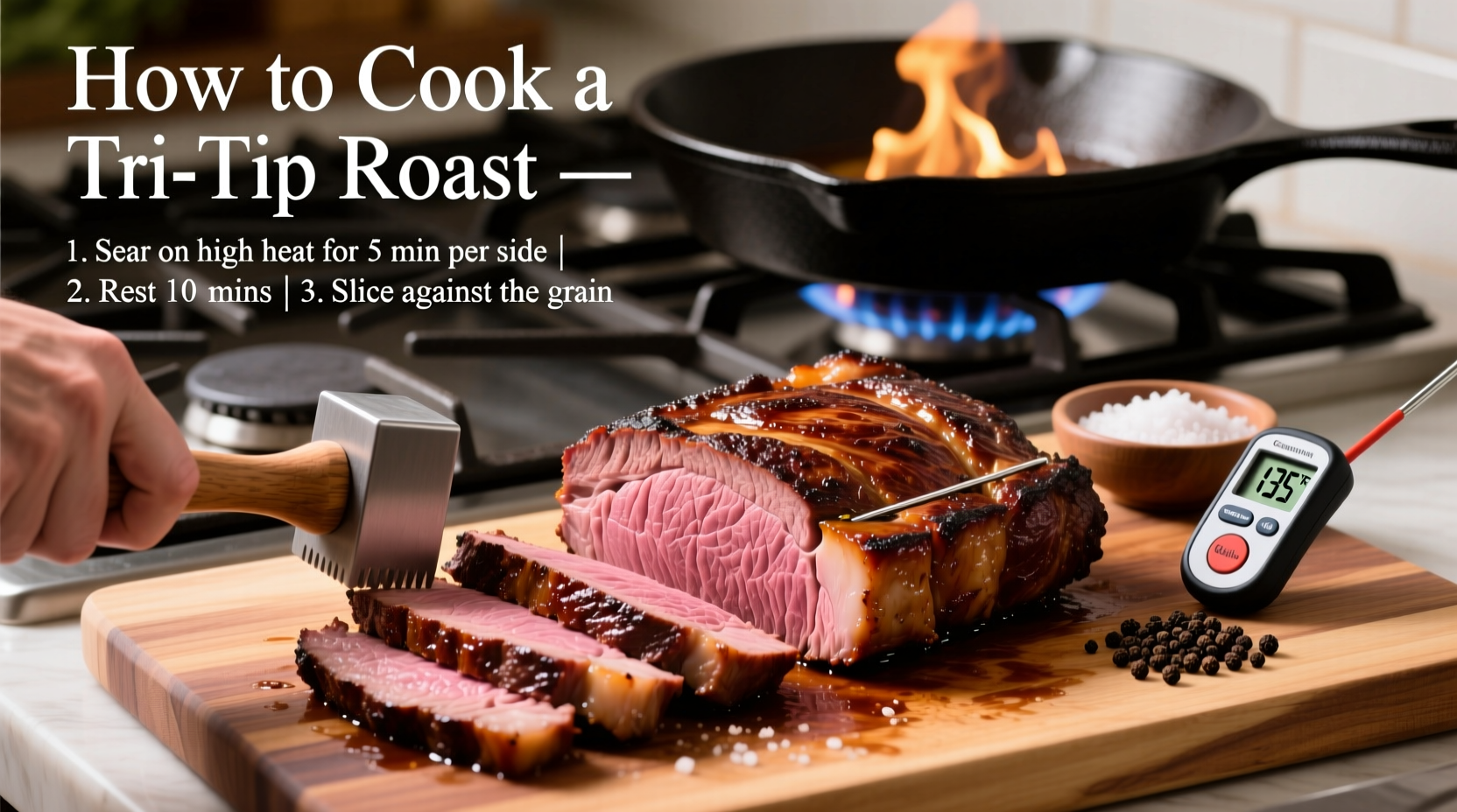 how do you cook a tri tip roast