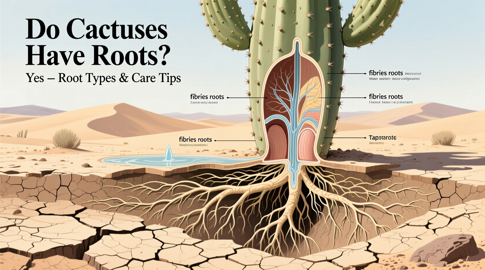 Do Cactuses Have Roots? 3 Root Types & Care Guide