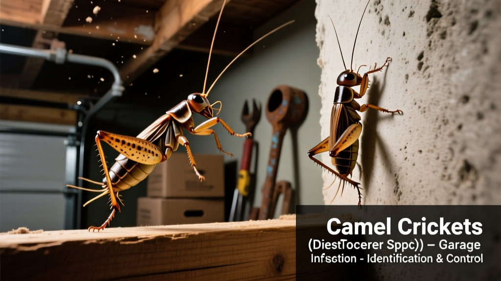 Camel Crickets in Garage: Identification & Control