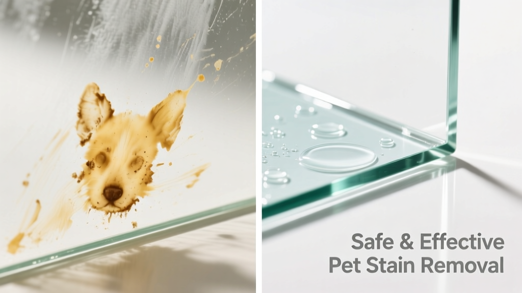 How to Remove Pet Stain from Glass Safely & Effectively