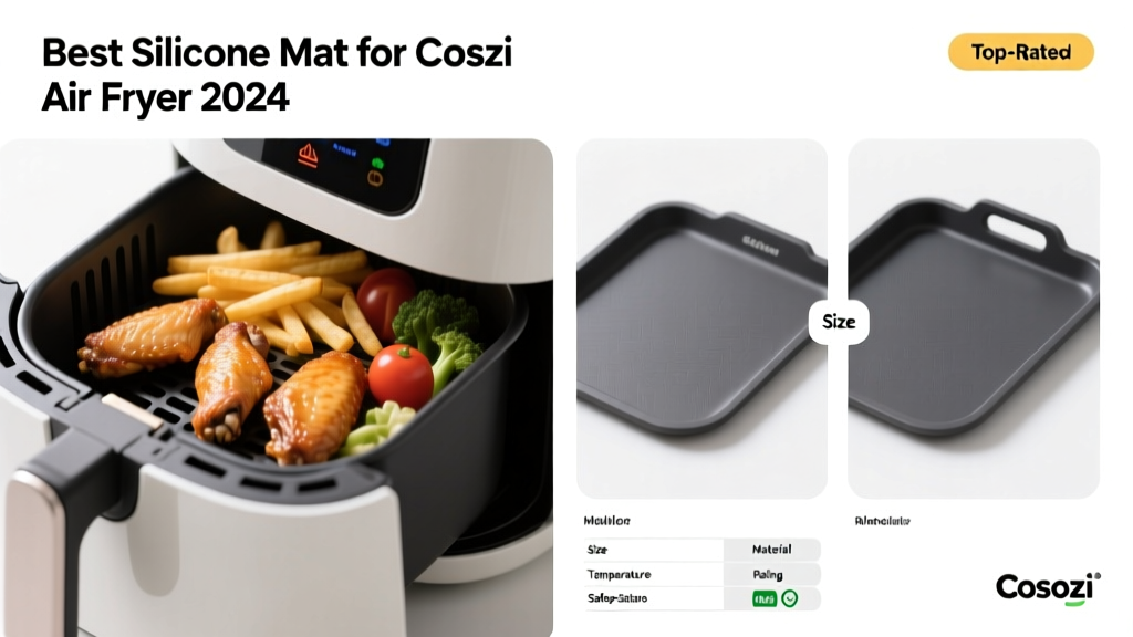 Best Silicone Mat for Cosori Air Fryer (2024 Guide)