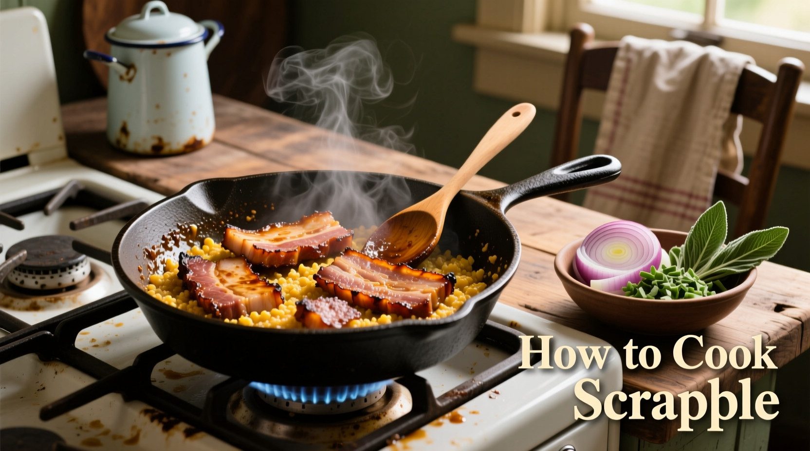 how to cook scrapple