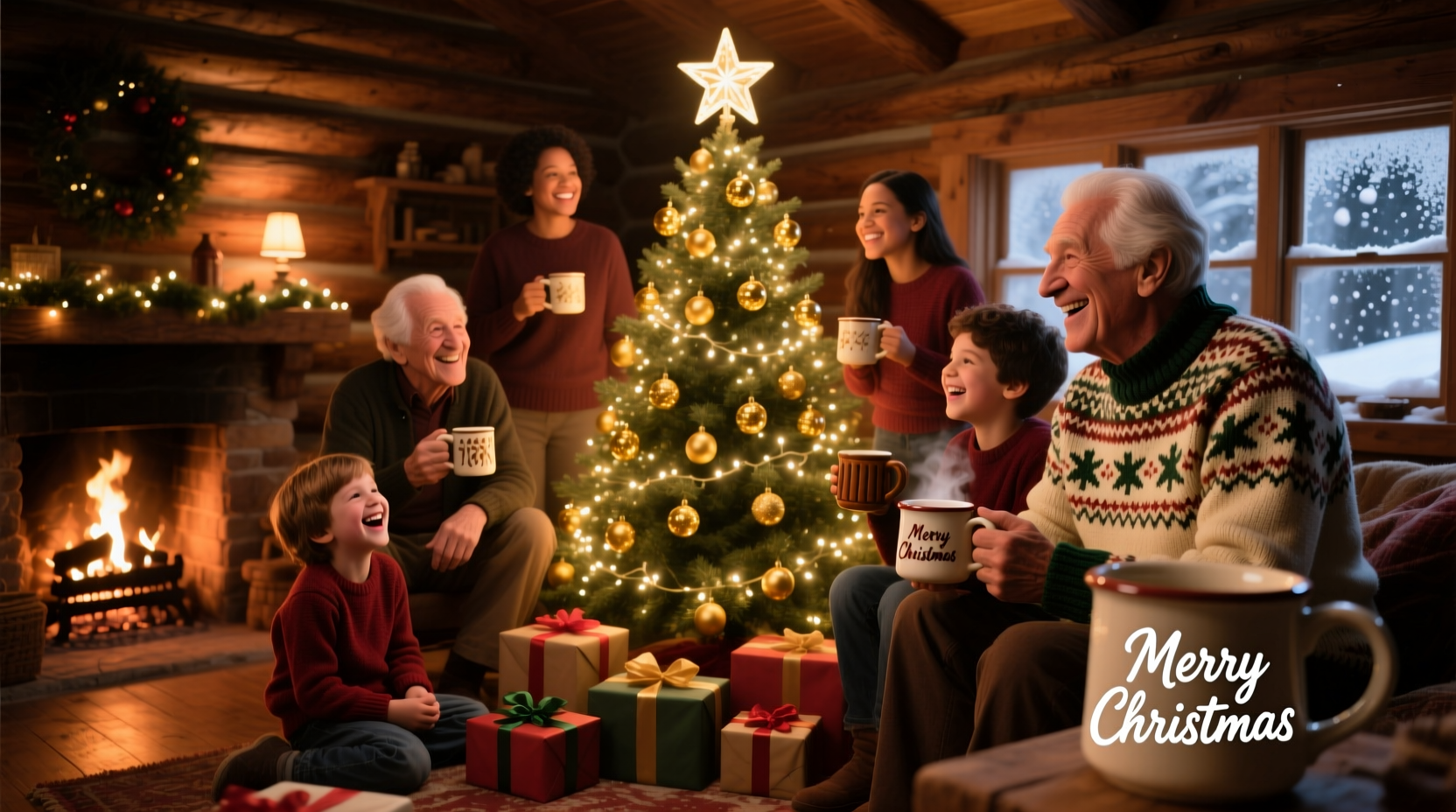 a merry christmas match cast