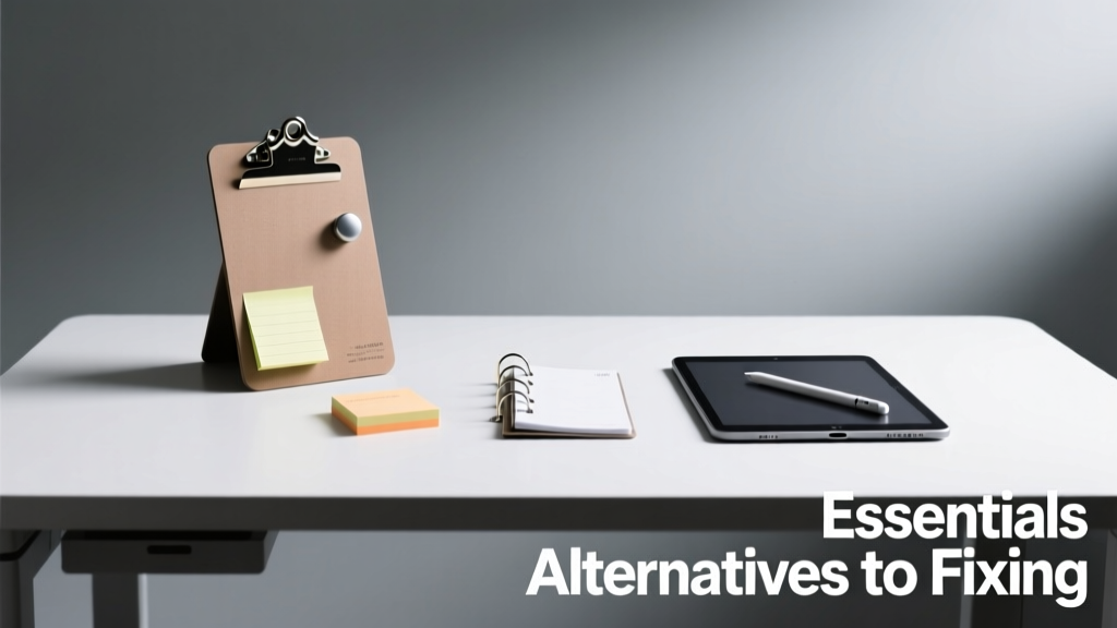 Essentials Alternatives to Fixing: Practical, Tested Solutions for Common Household Repairs