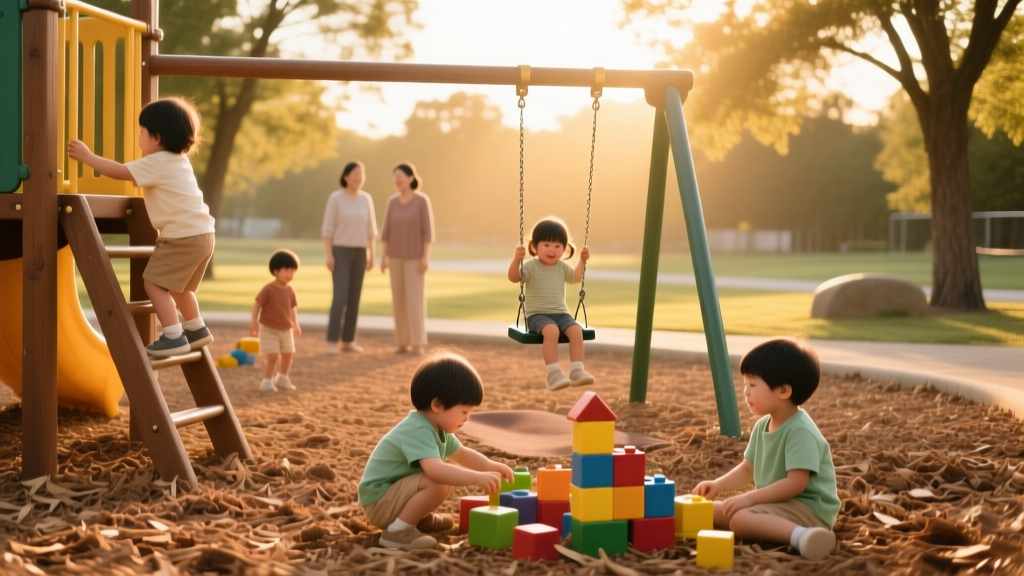 Playground Surface Ratings: Mulch vs. Rubber vs. Sand...