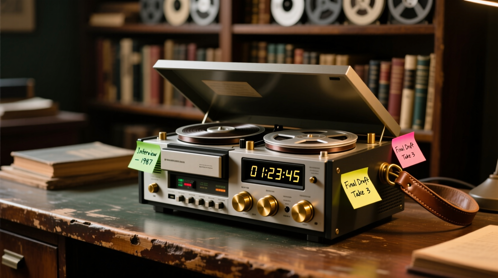 recorder with tags adds time coded notes to audio while