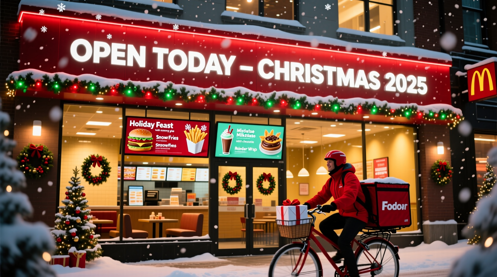 what fastfood is open on christmas