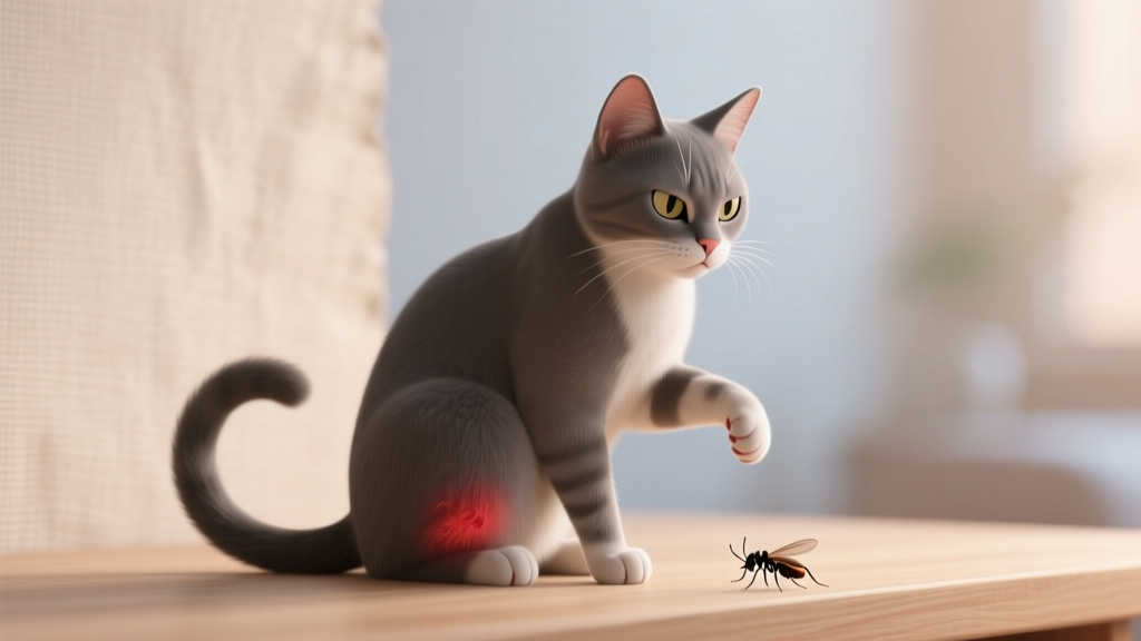 Can fleas affect cat behavior? Yes