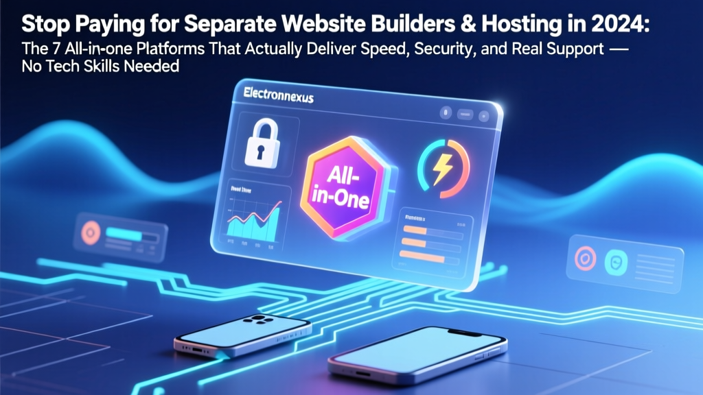 Stop Paying for Separate Website Builders & Hosting in 2024: The 7 All-in-One Platforms That Actually Deliver Speed, Security, and Real Support — No Tech Skills Needed