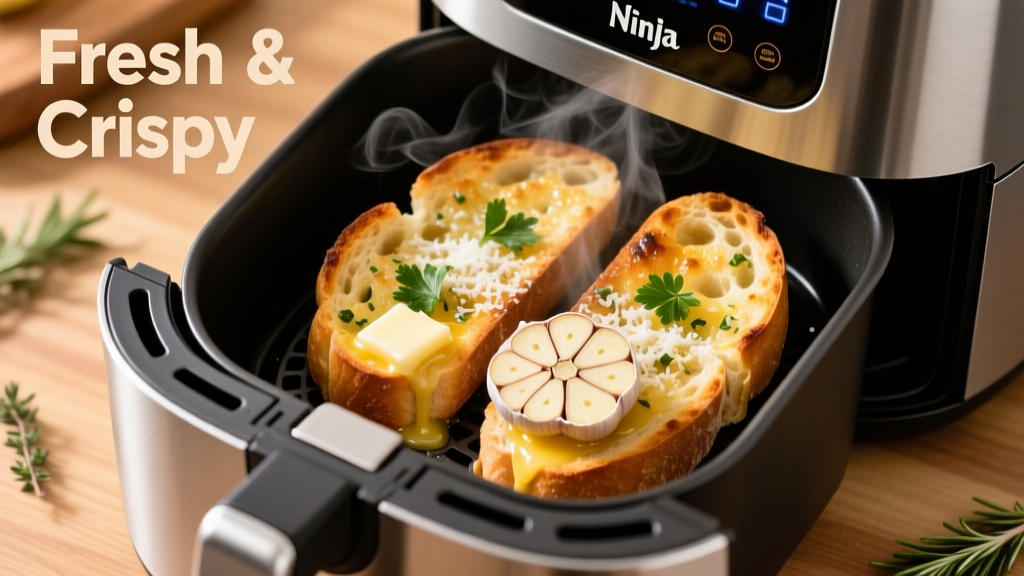 Perfect Garlic Bread in a Ninja Air Fryer (Crispy & Fast!)
