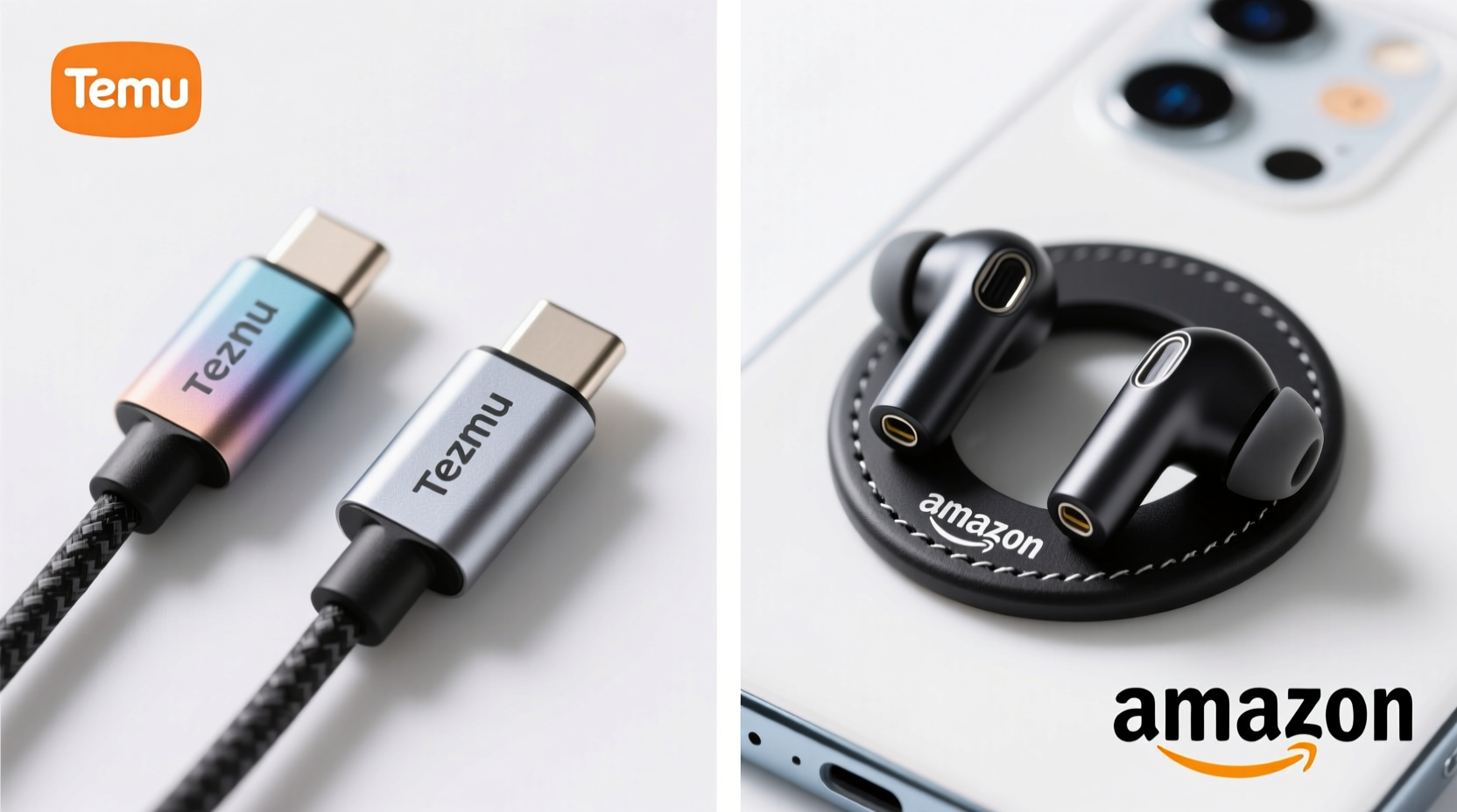 temu vs amazon for tech accessories is the quality difference noticeable