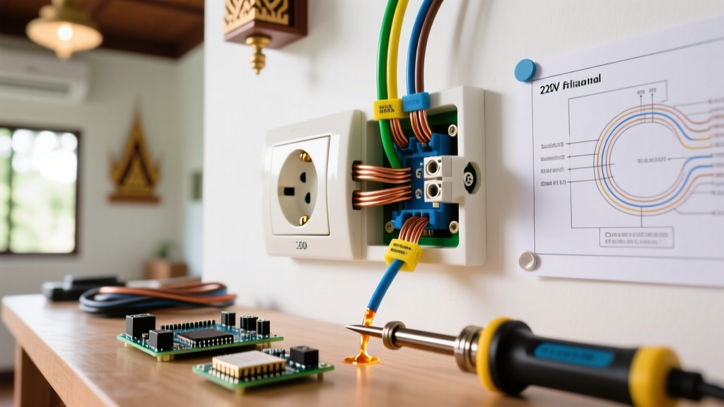 Upgrading an Electricity Outlet in Thailand: Safety & Wiring Guide