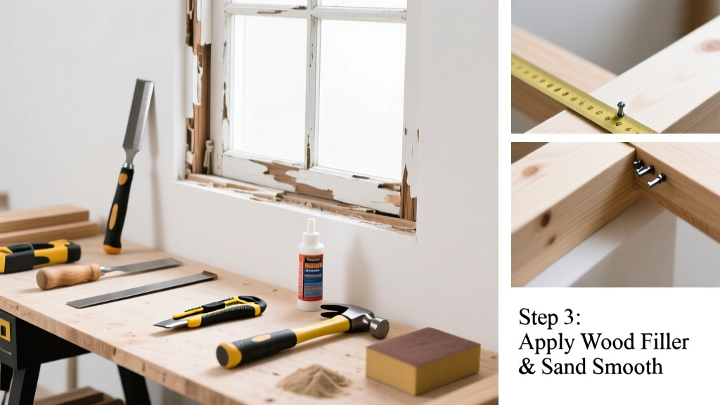 Replacing Rotted Window Trim: A Step-by-Step Fix
