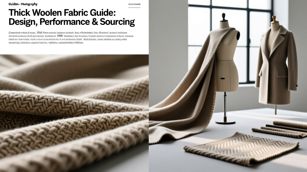 Thick Woolen Fabric Guide: Design, Performance & Sourcing