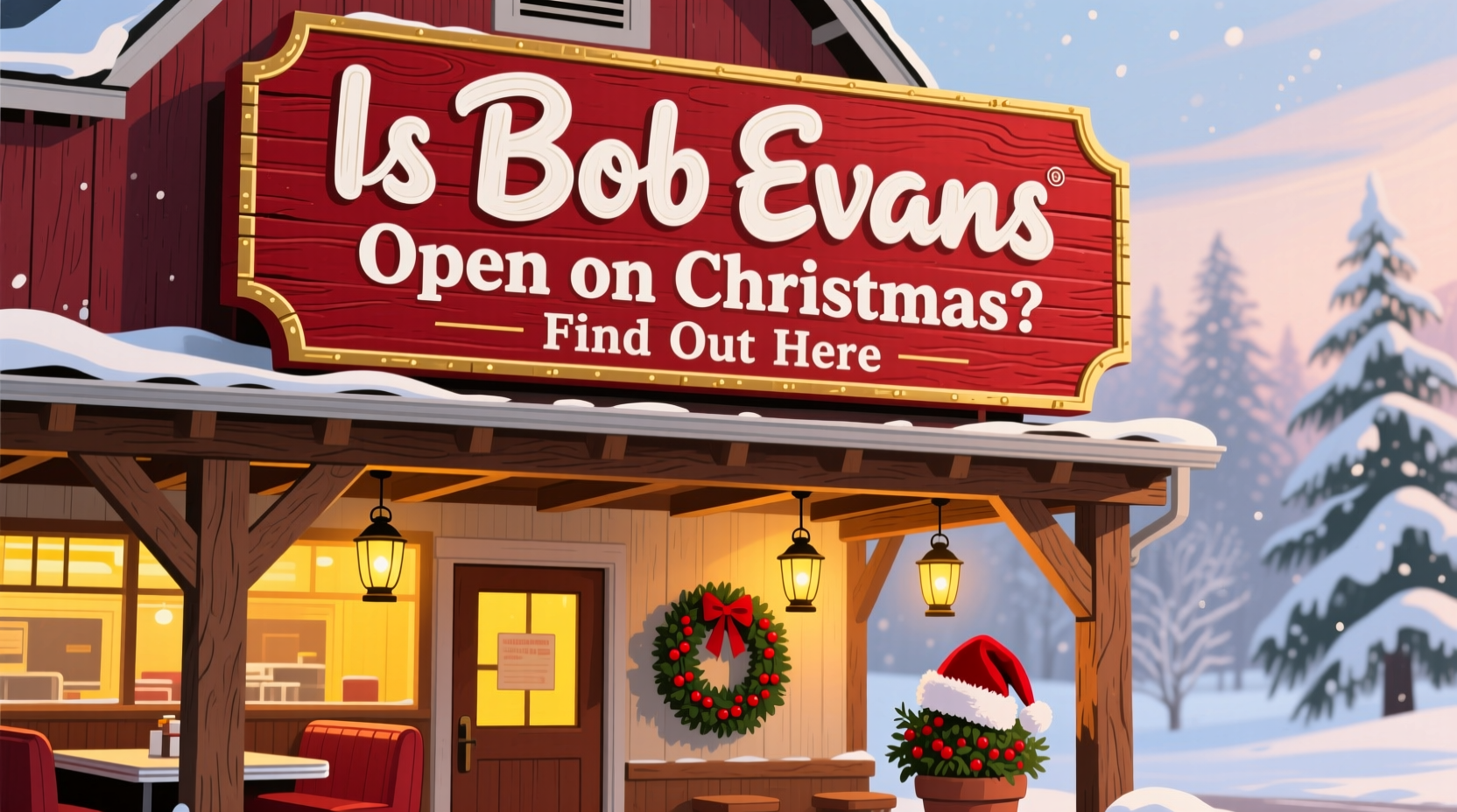 is bob evans open on christmas