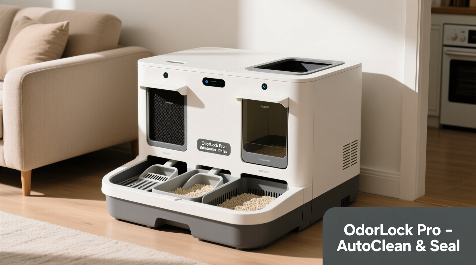 best automatic litter boxes for multiple cats that reduce odor effectively