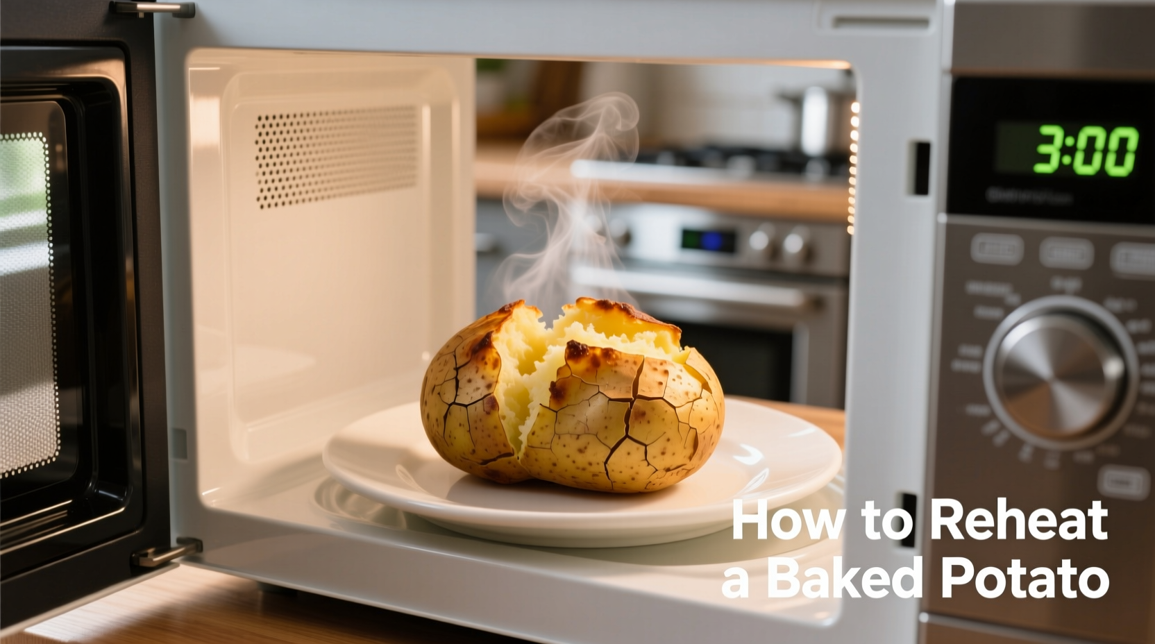 How to Reheat a Baked Potato Perfectly Every Time
