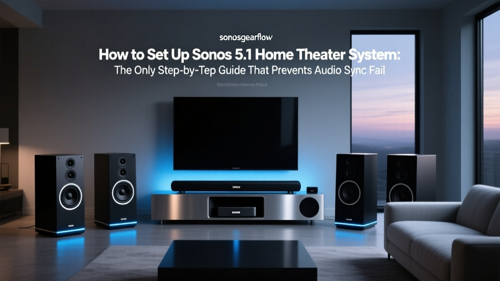 Sonos 5.1 Setup Guide: Fix Audio Sync & Wi-Fi Issues