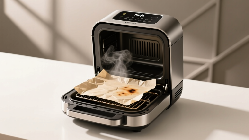 Parchment Paper in Ninja Foodi XL Grill: Safe? Yes!