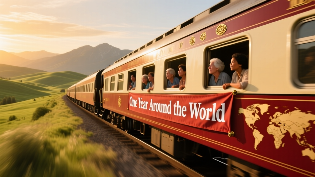 One Year Around The World: A Realistic, Logistically Optimized Global Itinerary