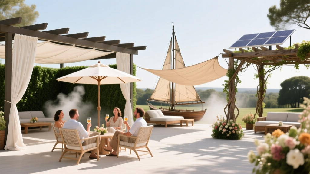 Outdoor Wedding Shade: 7 Budget-Friendly UV-Blocking Ideas