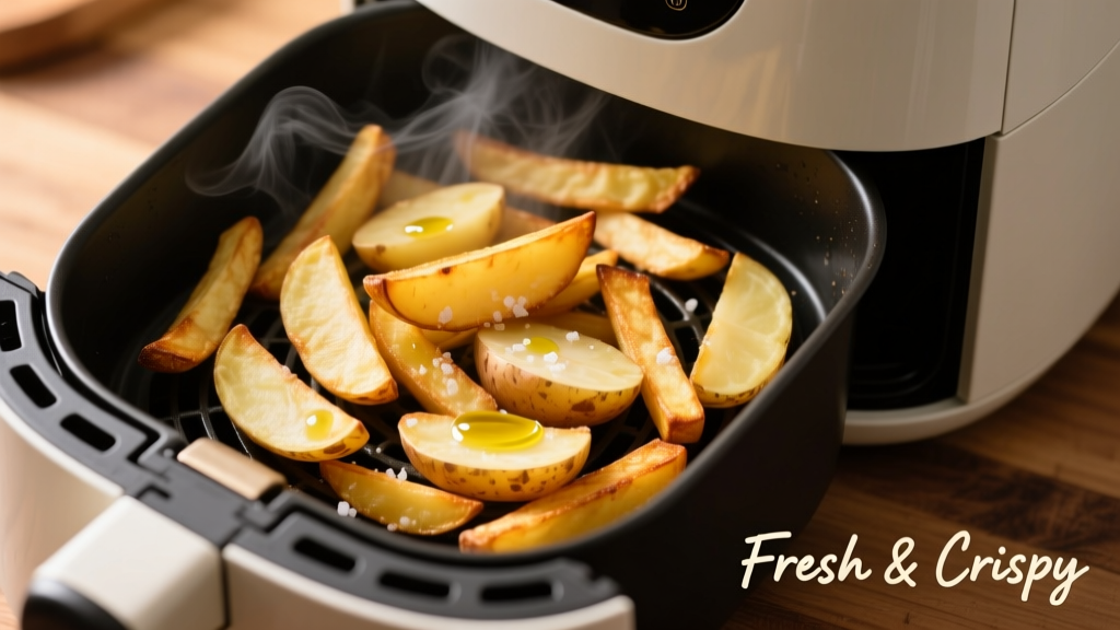 Crispy Air Fryer Potato Fries: Golden & Oil-Light