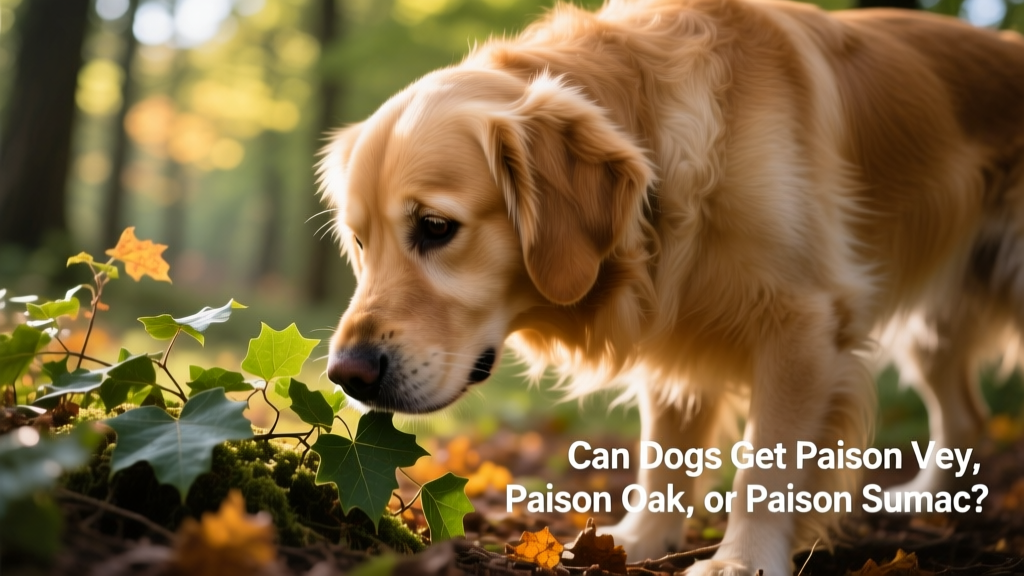Can Dogs Get Poison Ivy, Poison Oak, or Poison Sumac?