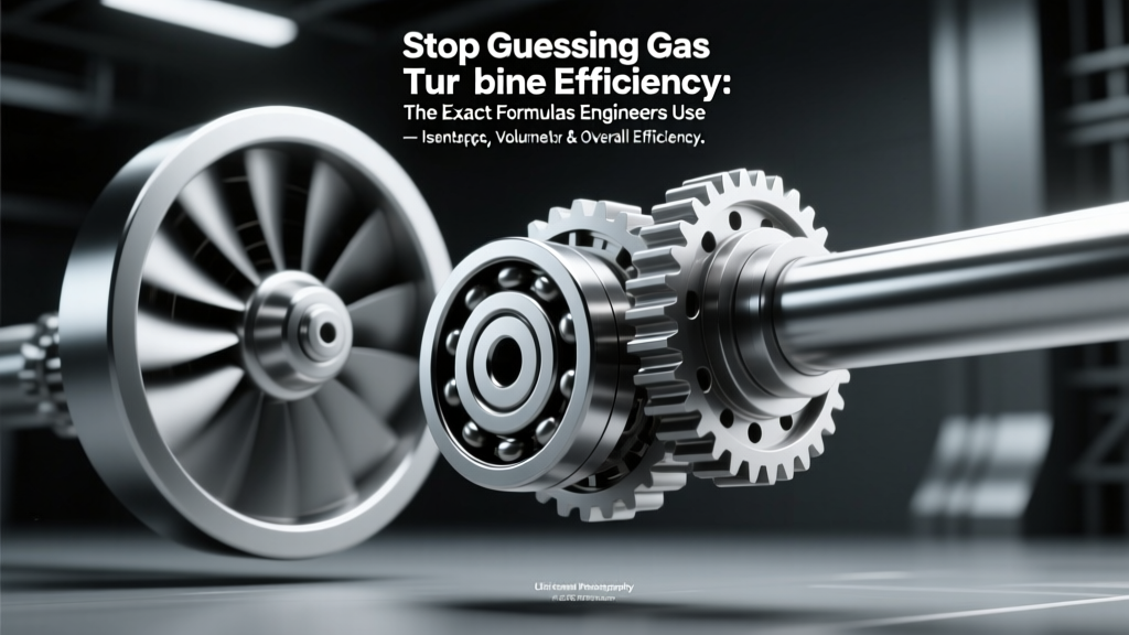 Gas Turbine Efficiency Formulas: Isentropic, Volumetric,