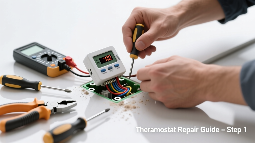Fixing a Failed Radiant Floor Thermostat