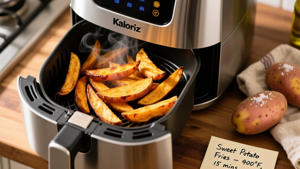 Perfect Sweet Potato Fries in Your Kalorik Air Fryer