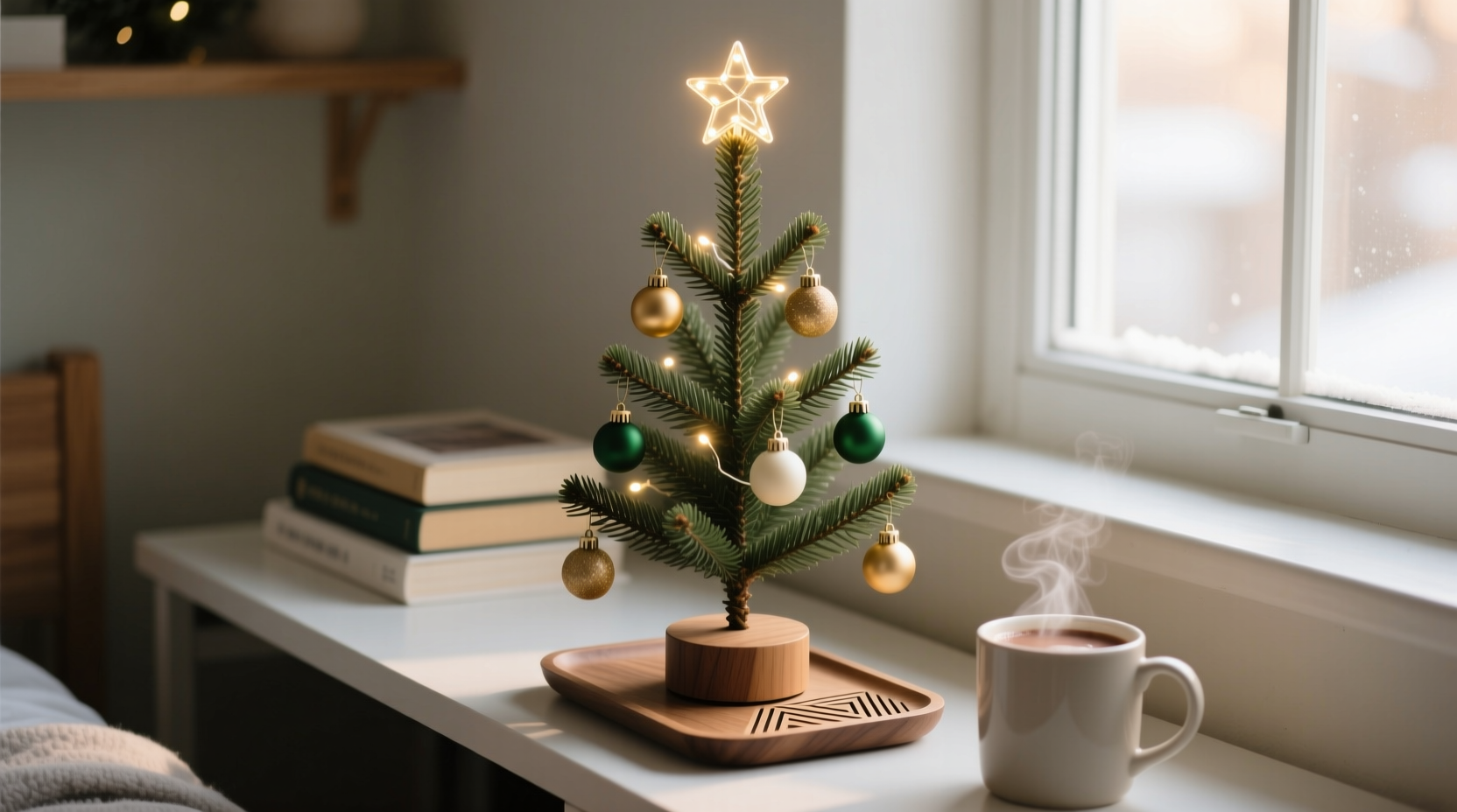is a tabletop christmas tree practical for small living spaces and dorms
