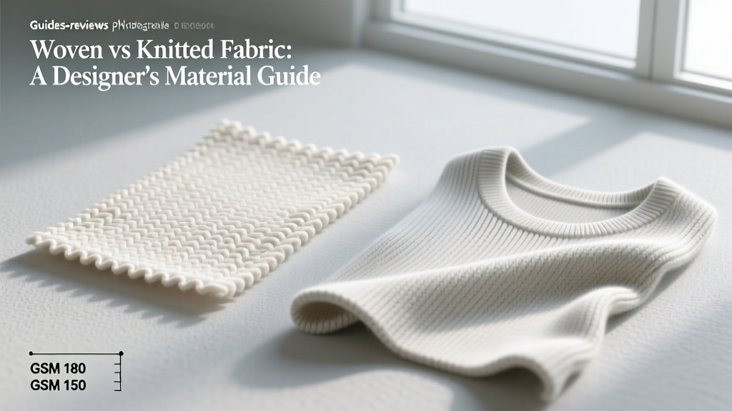 Woven vs Knitted Fabric: A Designer’s Material Guide