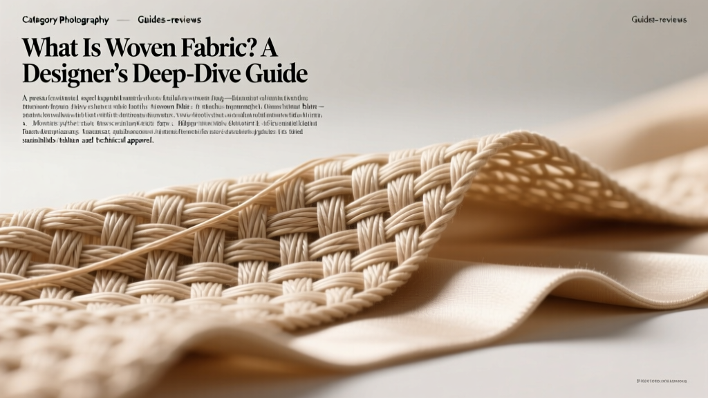 What Is Woven Fabric? A Designer’s Deep-Dive Guide