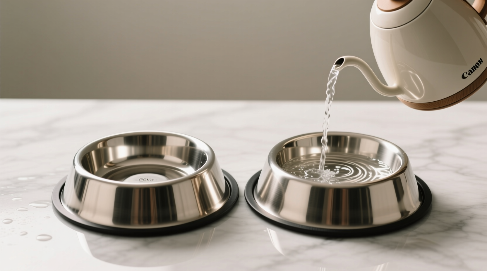 eco friendly cleaning hot water only for pet feeders