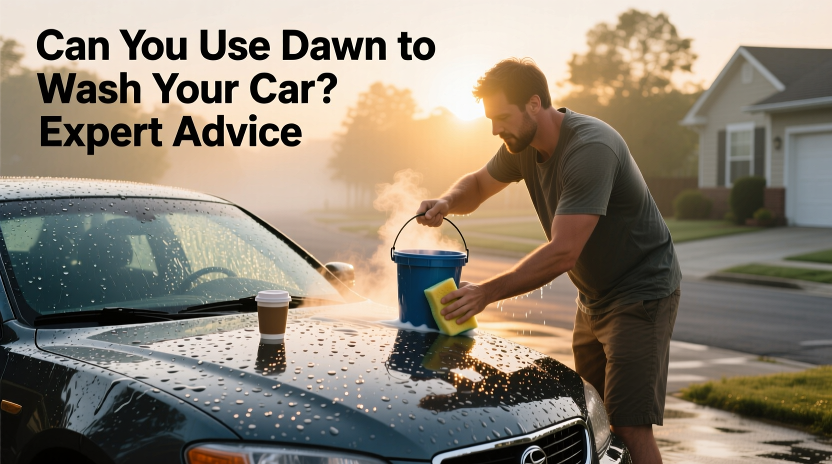 can you use dawn to wash your car