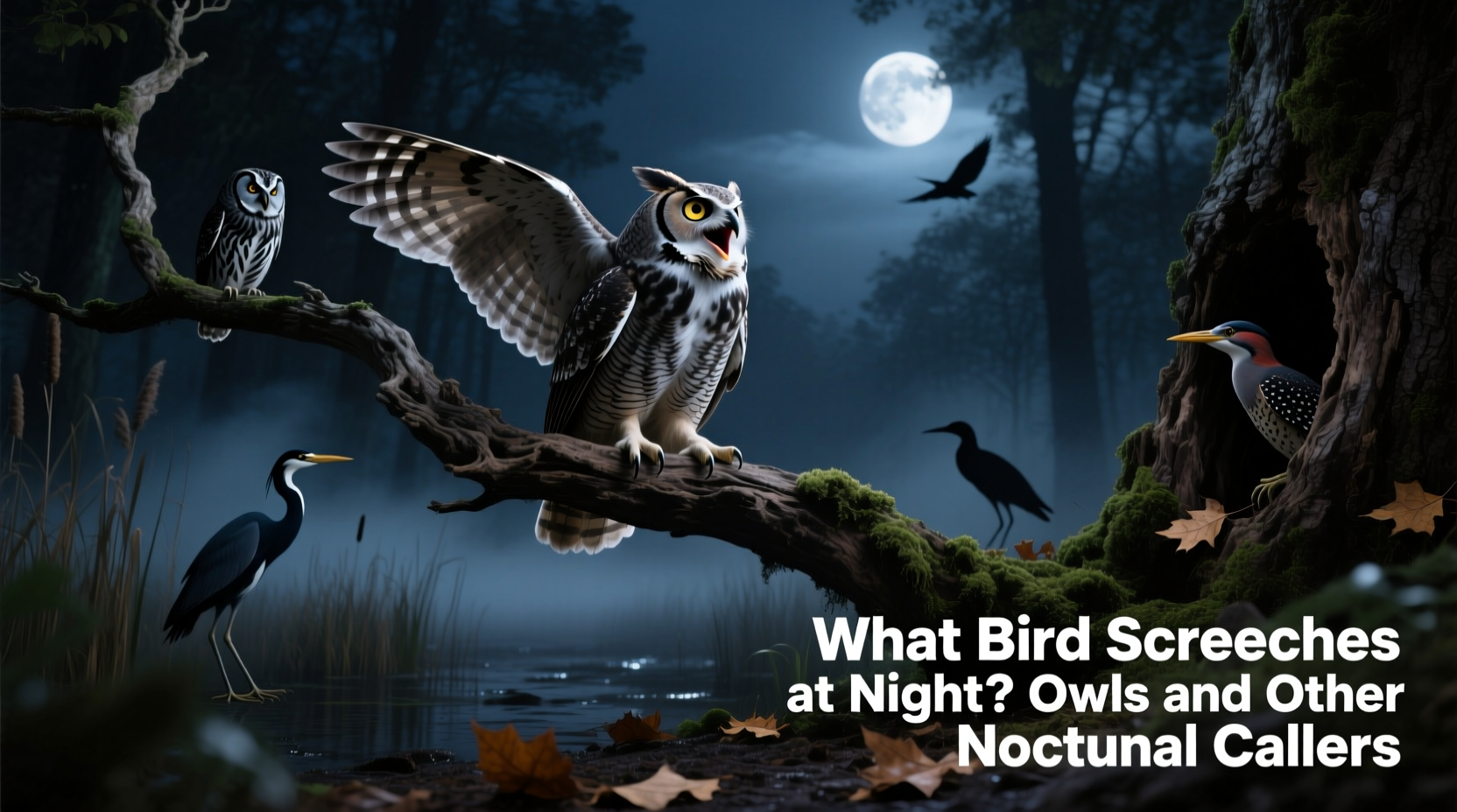 What Bird Screeches at Night: Owls and Other Nocturnal Callers
