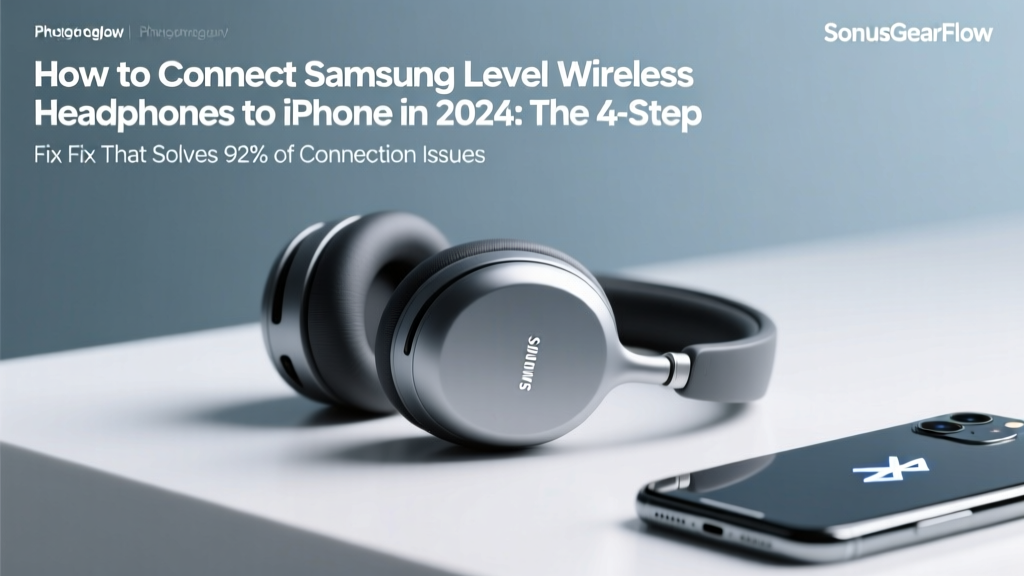 Samsung Level Headphones to iPhone: 2026 Fix