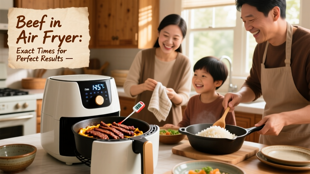 How Long Does Beef Take in an Air Fryer? (Exact Times)