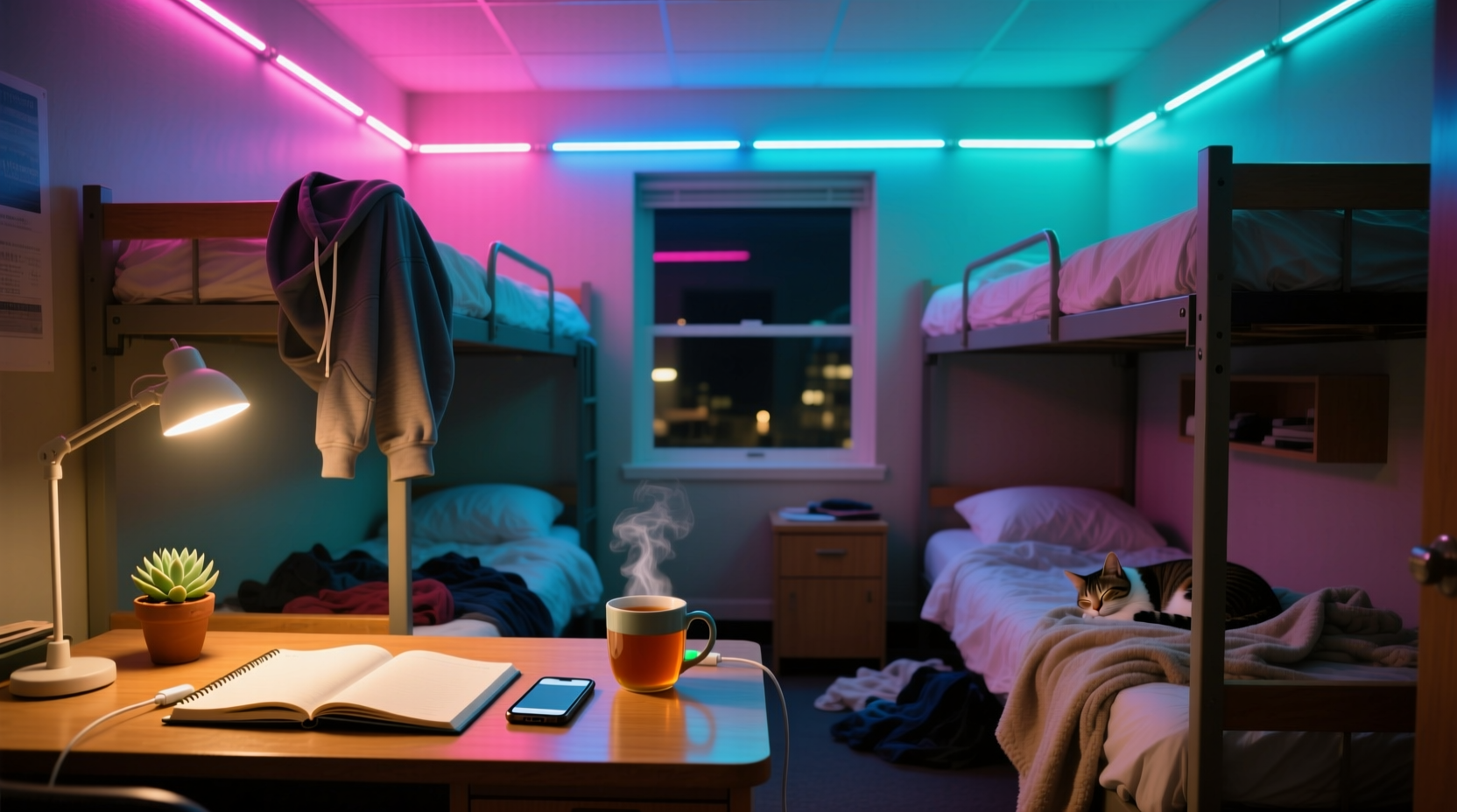 dorm days and leds