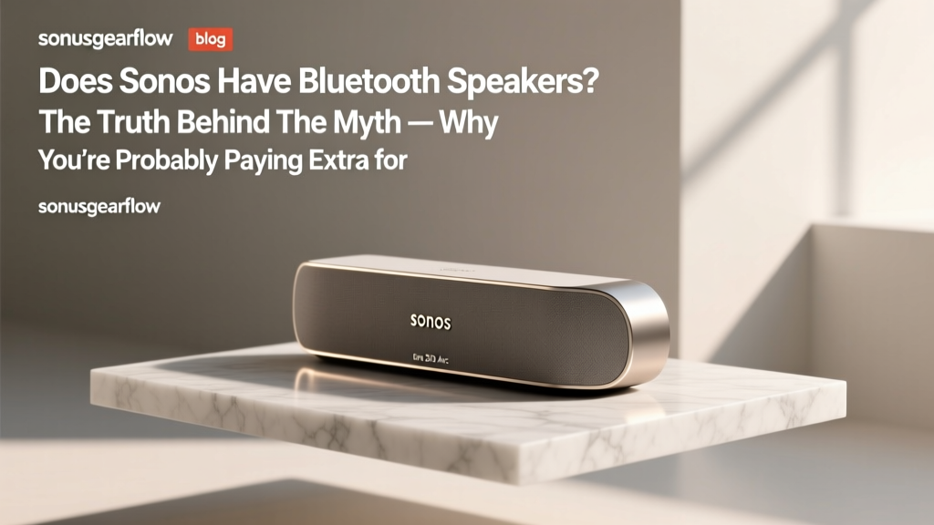 Does Sonos Have Bluetooth Speakers? (2026)