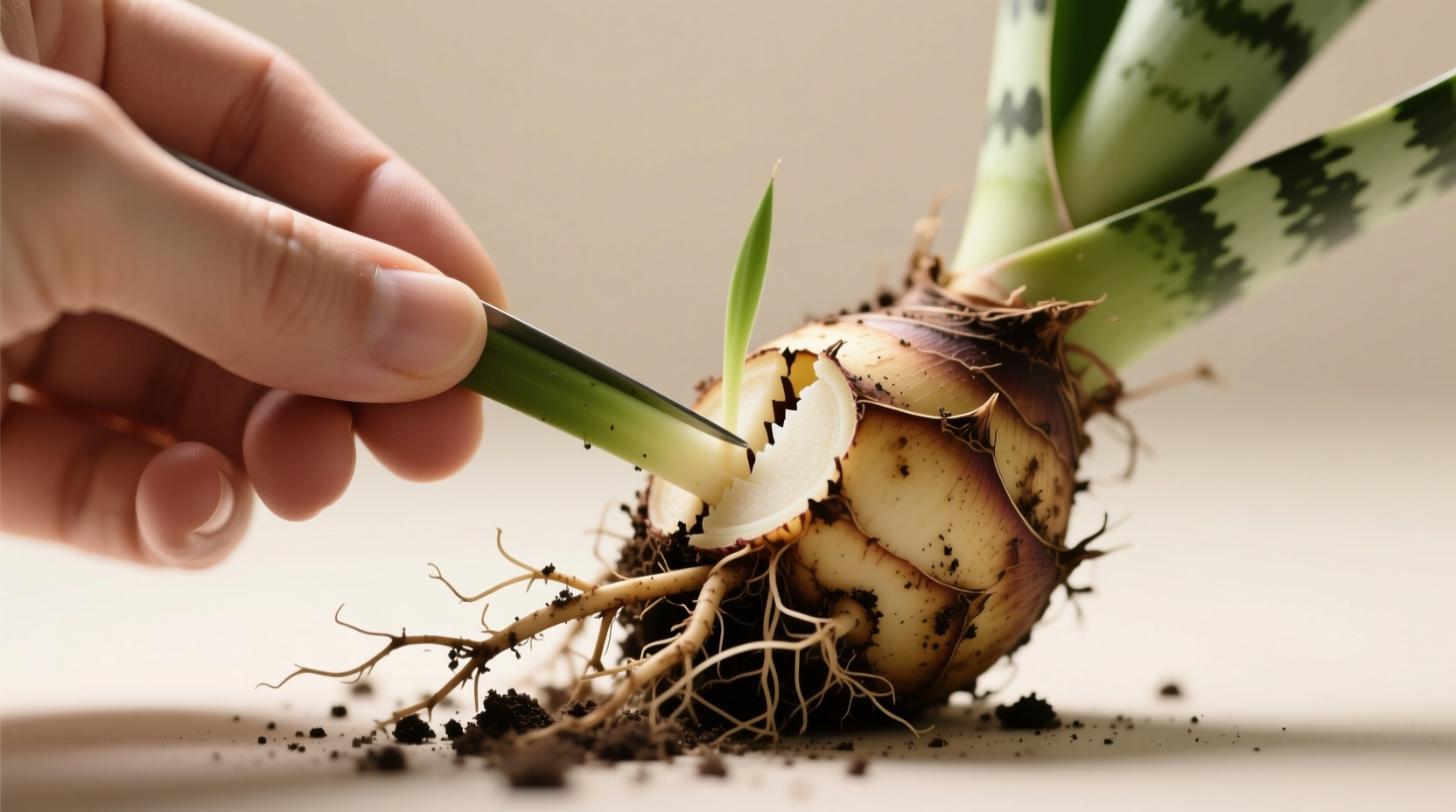 Dviving Roots Snake Plant Propagation: Methods and Critical Tips