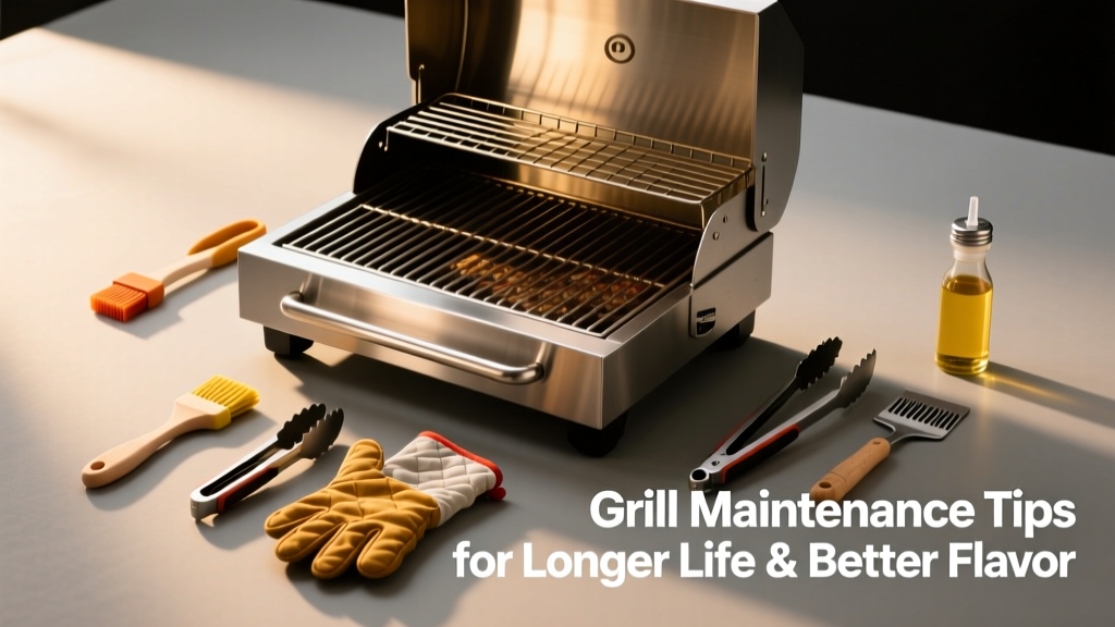 Grill Maintenance Tips for Longer Life and Better Flavor