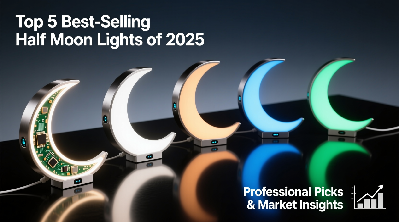 best selling half moon light